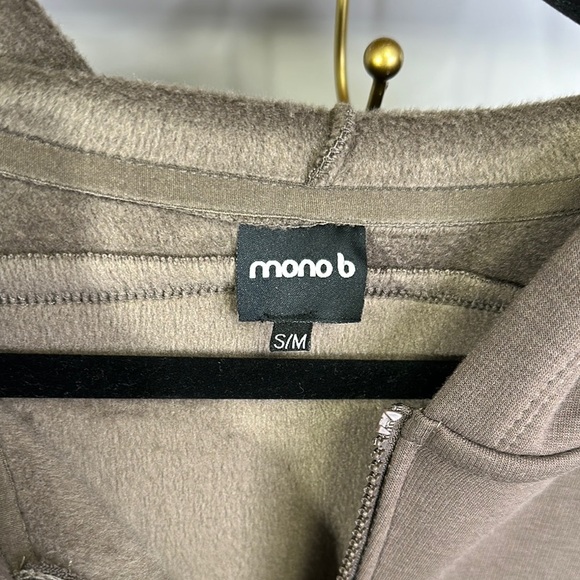 Mono B Brown Zip-Up Hoodie - Picture 4 of 7